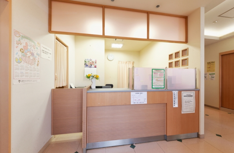 山田ウイメンズクリニックの受付