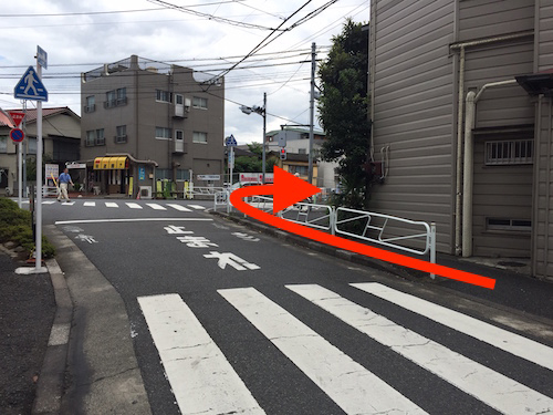 京王八王子駅からの道順⑥