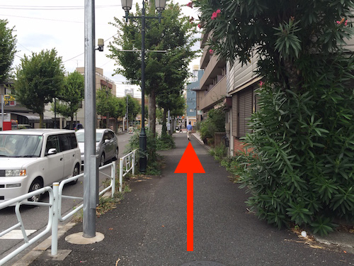 京王八王子駅からの道順⑦